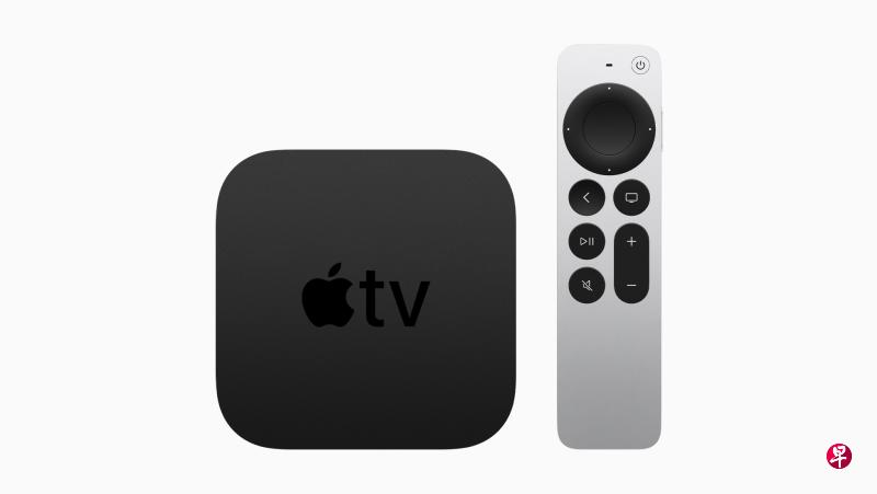 Apple TV 4K能播放更清晰的画面，遥控器经重新设计，更为直观。