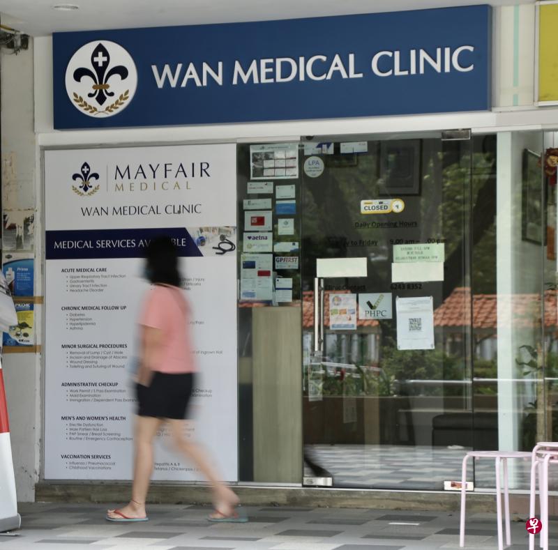 位于勿洛的Wan Medical Clinic，因允许顾客提交预录的视频或照片，作为他们已完成活动前检测的凭证，被卫生部调查。根据条例，活动前检测须实时进行，并由专人监督。（邬福梁摄）