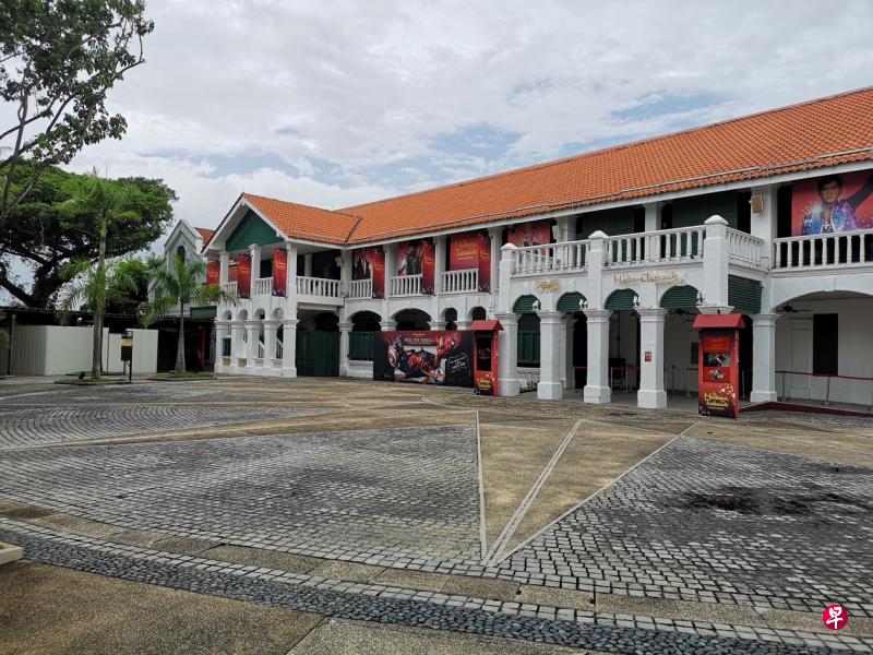 圣淘沙蜡像馆前身为英军医院。（档案照片）