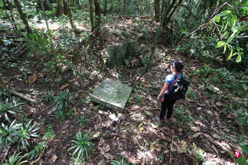 事发时，死者与友人拉手在砖墙前后合照，不料死者拍照时手一拉，友人身体往前倾，已有裂痕的砖墙倒下压中死者。记者案发后走访事故现场时，倒下的砖墙还留在原地。（档案照片）