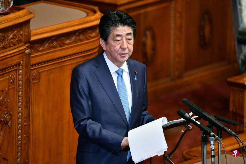 日本首相安倍晋三（法新社档案照片）