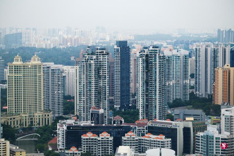 我国4月份非有地私宅转售价格环比增长1.5％，连续九个月上涨。（曾坤顺摄） 