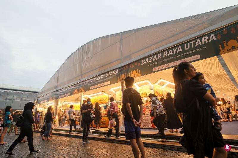 Bazar Raya Utara 自2002年开始举办，每年在斋戒月期间把热闹的集市带到兀兰，让北部居民也能在住家附近体验过节氛围。（卓祾祎摄） 